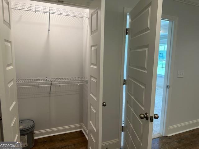 view of closet