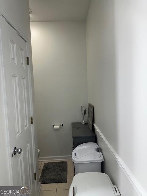 bathroom featuring tile patterned flooring