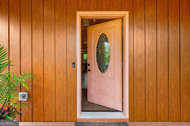 view of property entrance