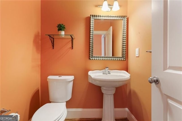 bathroom with toilet