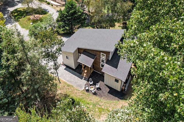 82 Circle Dr, Morganton, GA 30560 - view from above of property