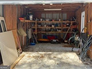 view of storage room