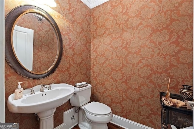 bathroom with toilet