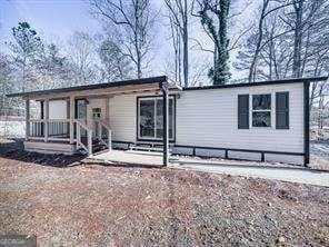 manufactured / mobile home featuring a patio area