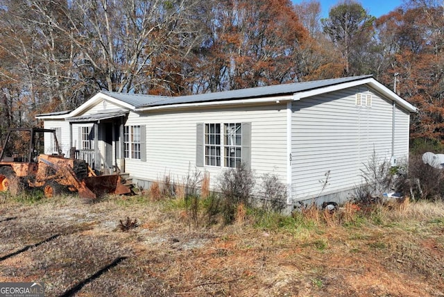 view of property exterior