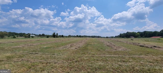 view of nature featuring a rural view