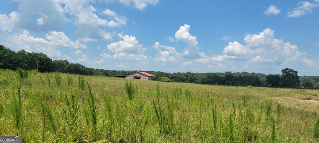 view of nature featuring a rural view