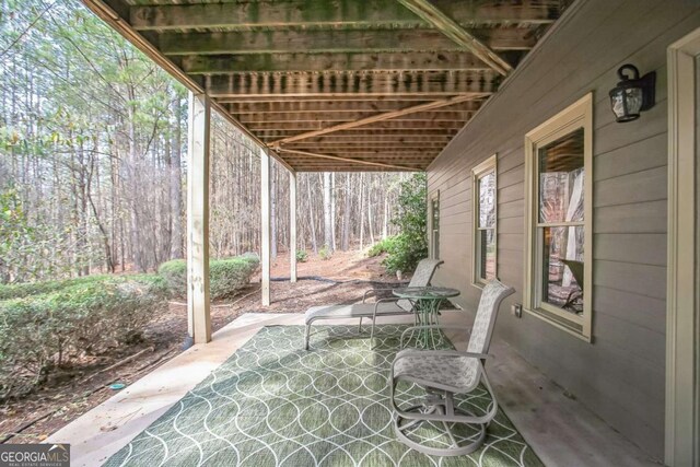 view of patio / terrace