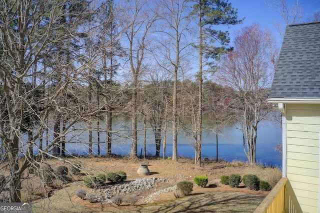 view of water feature