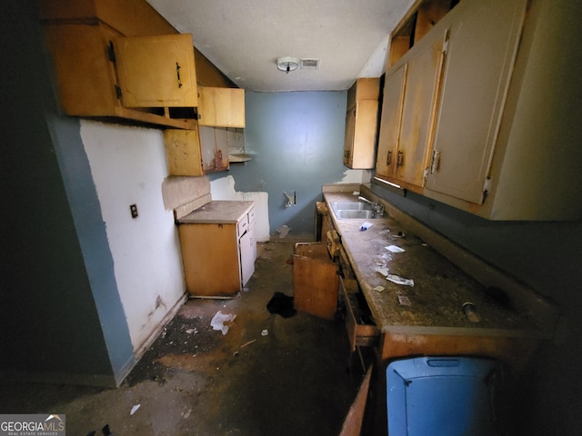 kitchen featuring sink