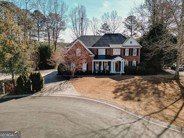 view of front of home featuring a porch