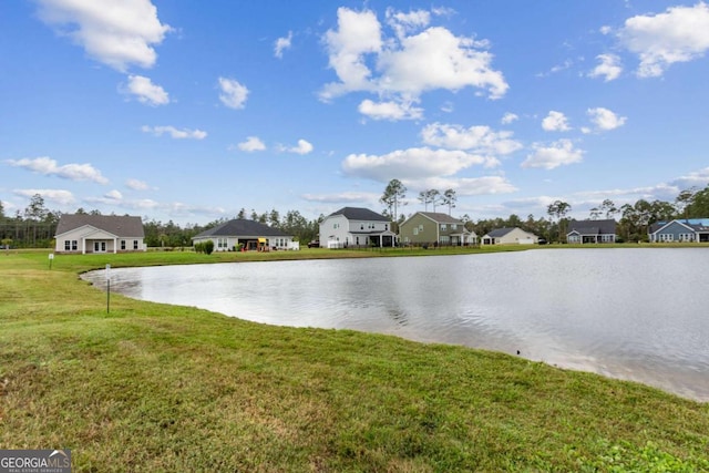 property view of water