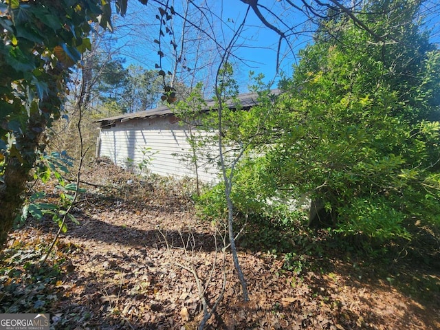 view of side of property