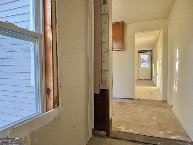 view of hallway