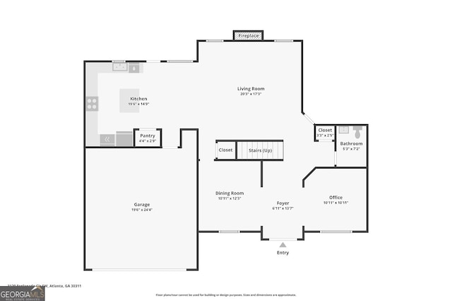 view of layout