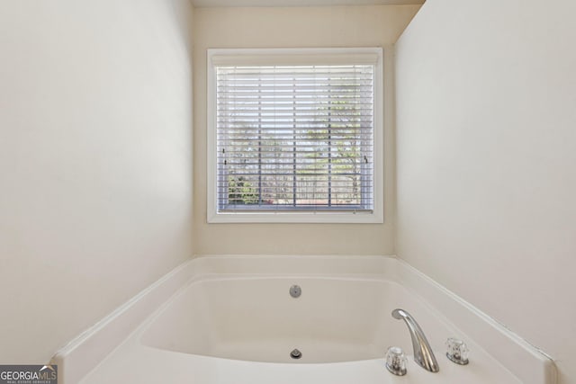 bathroom featuring a bathtub