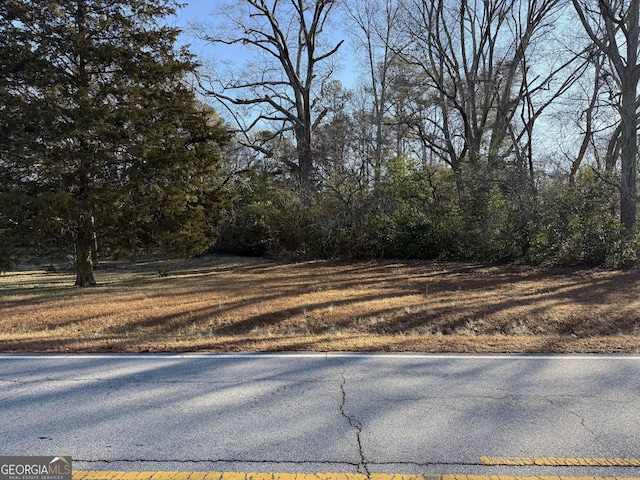 view of road