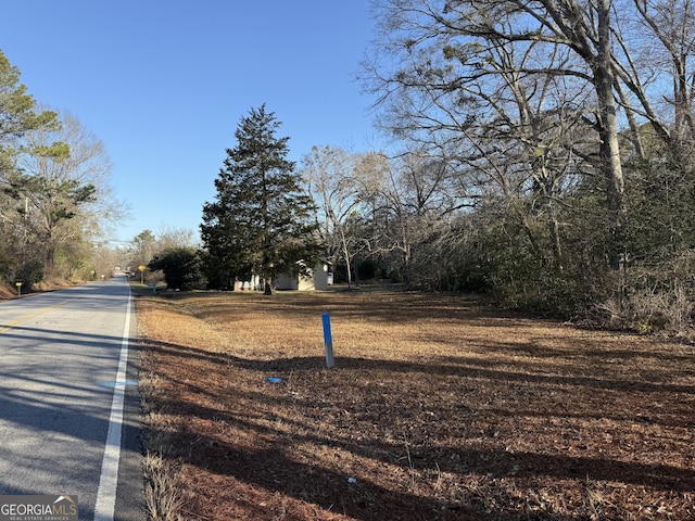 view of road