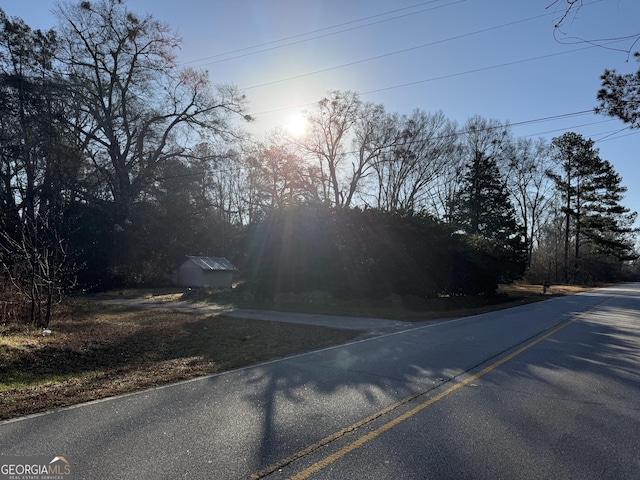 view of road