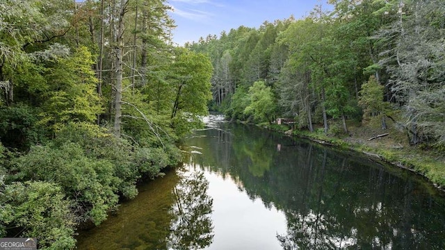 property view of water