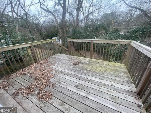 view of deck