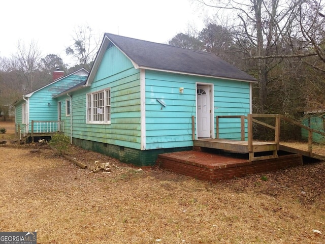 view of back of house