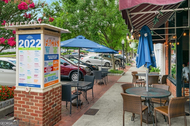 view of patio