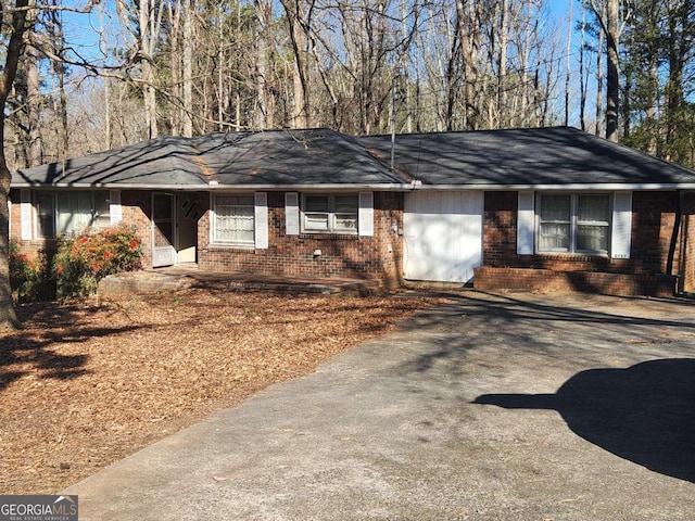 view of ranch-style home