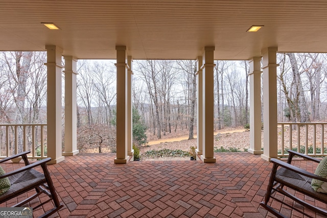 254 Ridgewood Rd, Clarkesville, GA 30523 - view of porch