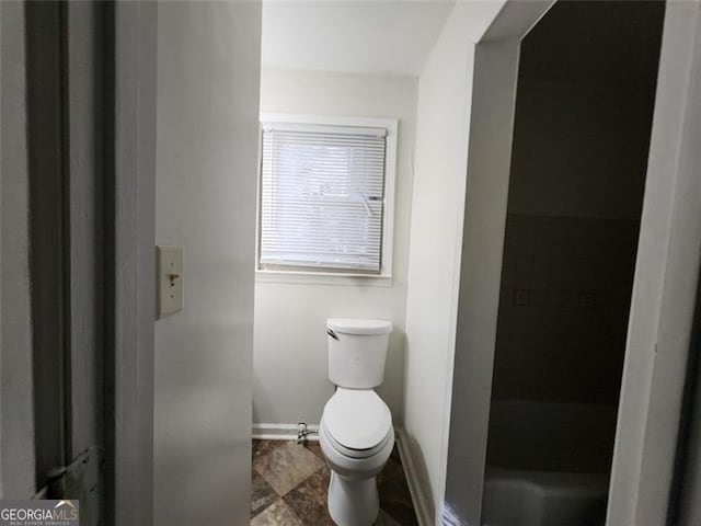 bathroom with toilet