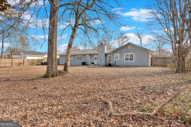 view of rear view of house