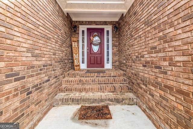 view of entrance to property