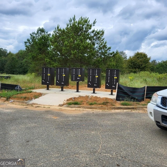 view of community featuring a mail area