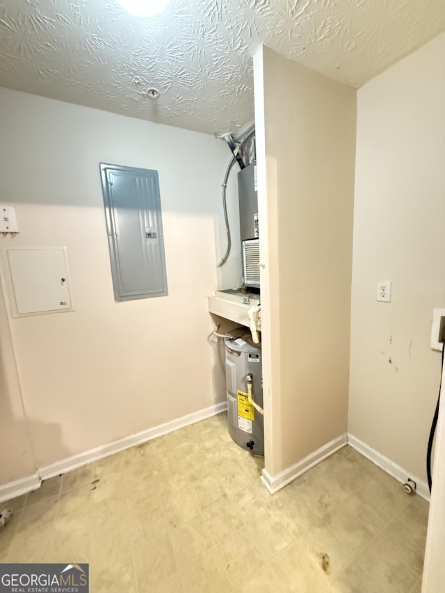 utility room with electric panel