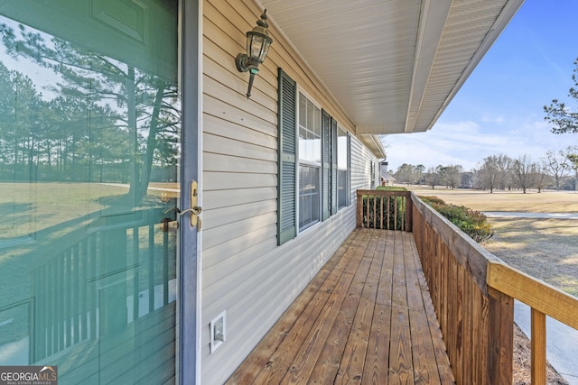 balcony with a porch