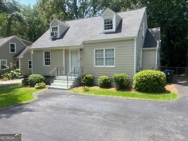 view of cape cod house