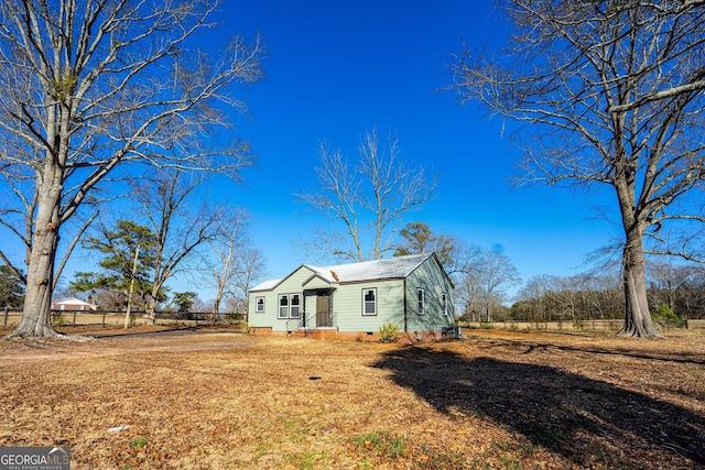 view of ranch-style home