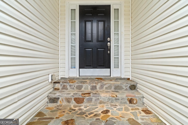 view of entrance to property