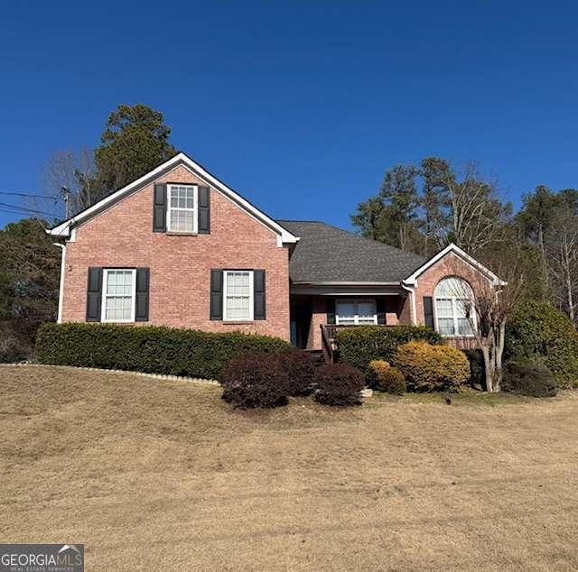 view of front property with a front yard