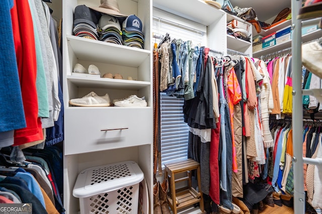 view of spacious closet