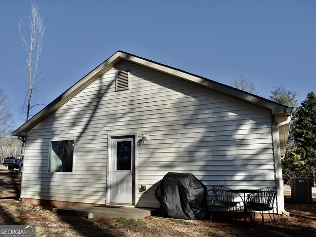 back of house featuring a patio area