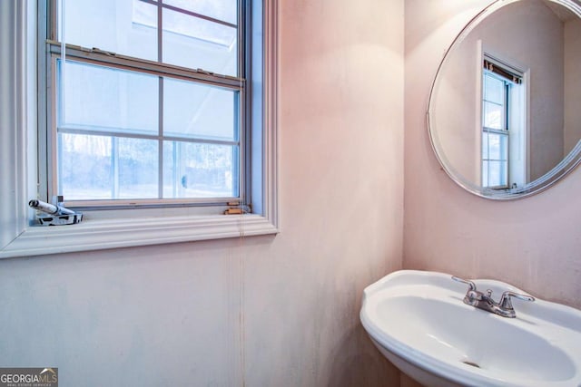 bathroom with sink