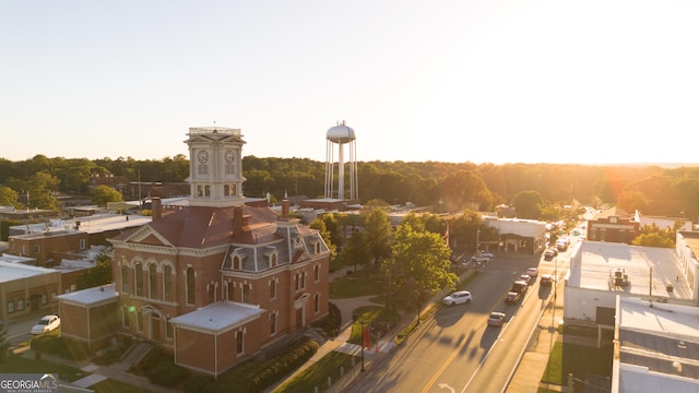 bird's eye view