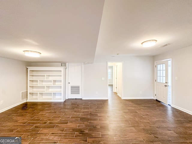 view of unfurnished living room