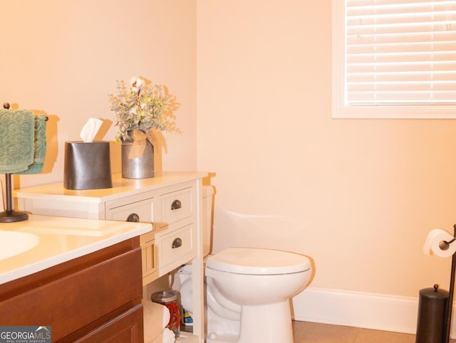 1320 Newbridge Cir, Buford, GA 30519 - bathroom featuring vanity and tile patterned flooring