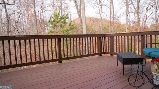 1320 Newbridge Cir, Buford, GA 30519 - view of wooden deck