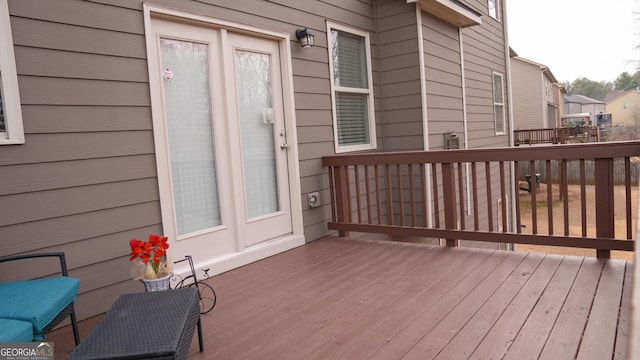 1320 Newbridge Cir, Buford, GA 30519 - view of wooden terrace