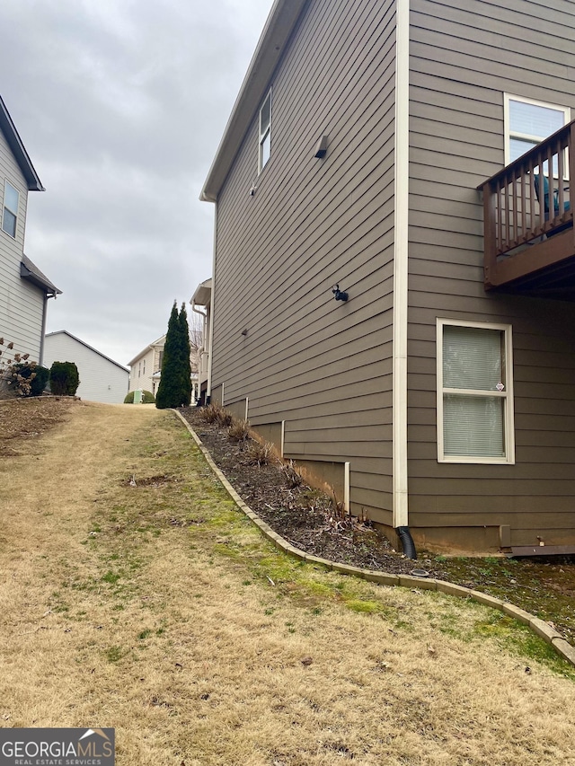 1320 Newbridge Cir, Buford, GA 30519 - view of property exterior featuring a balcony