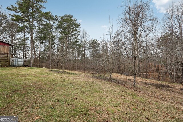 view of horse barn