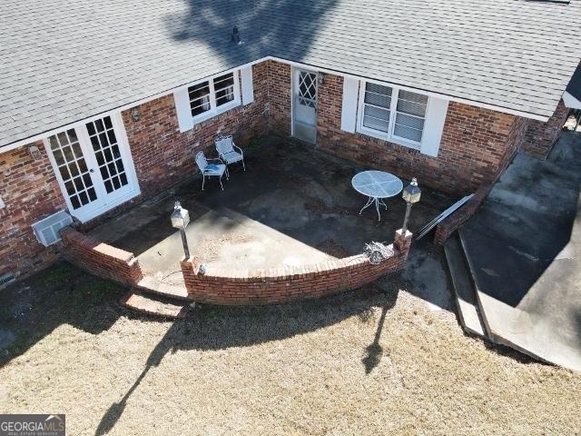 view of patio / terrace with french doors